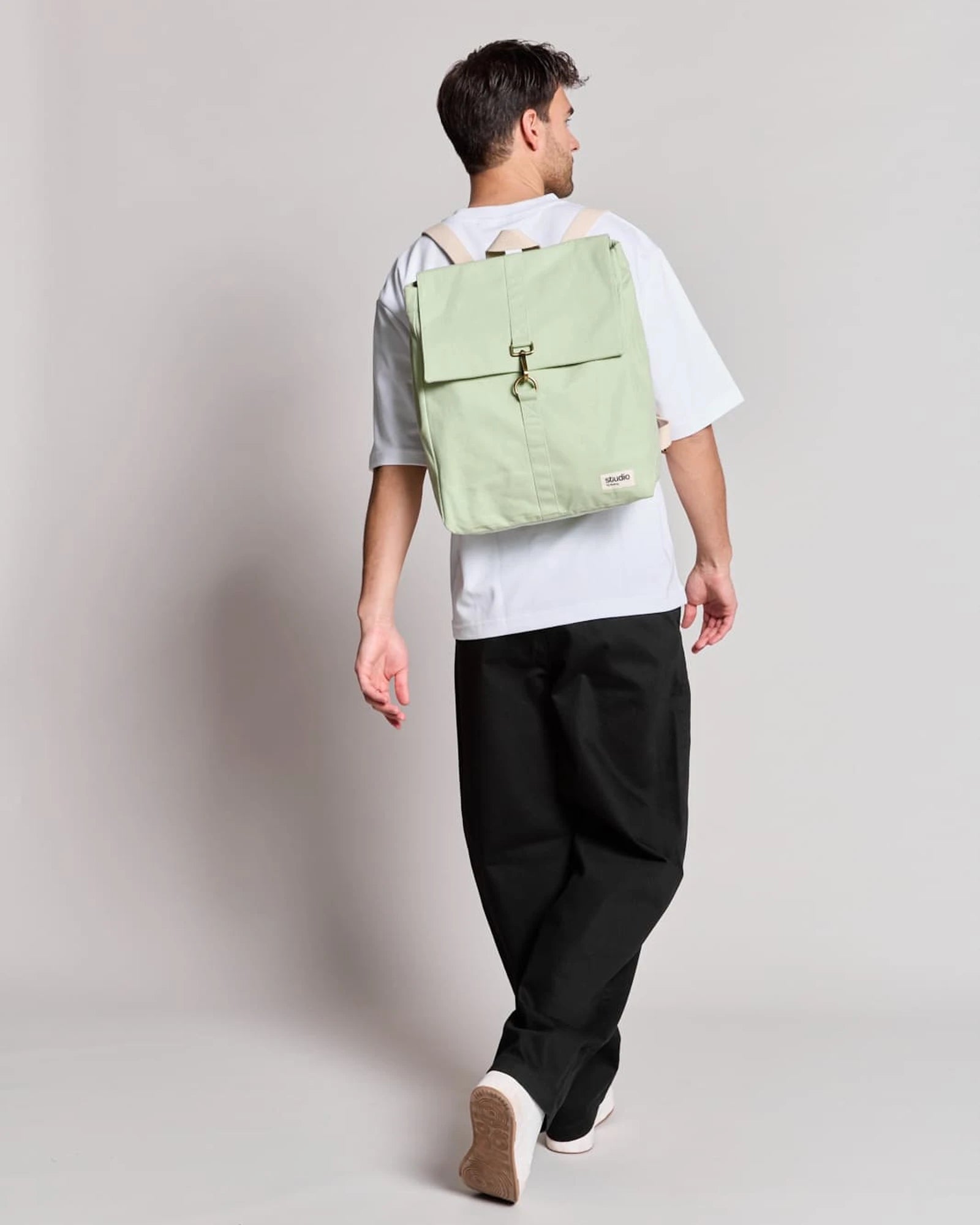Zaino in cotone biologico Hindbag Oscar da personalizzare - 21