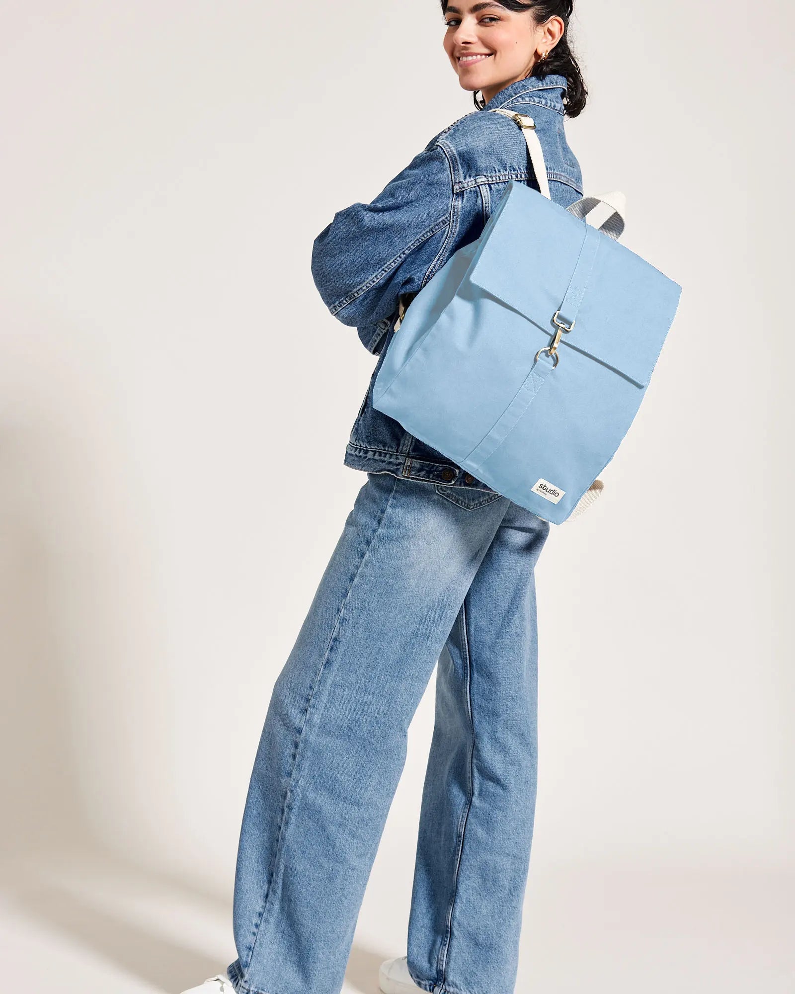 Zaino in cotone biologico Hindbag Oscar da personalizzare - 13