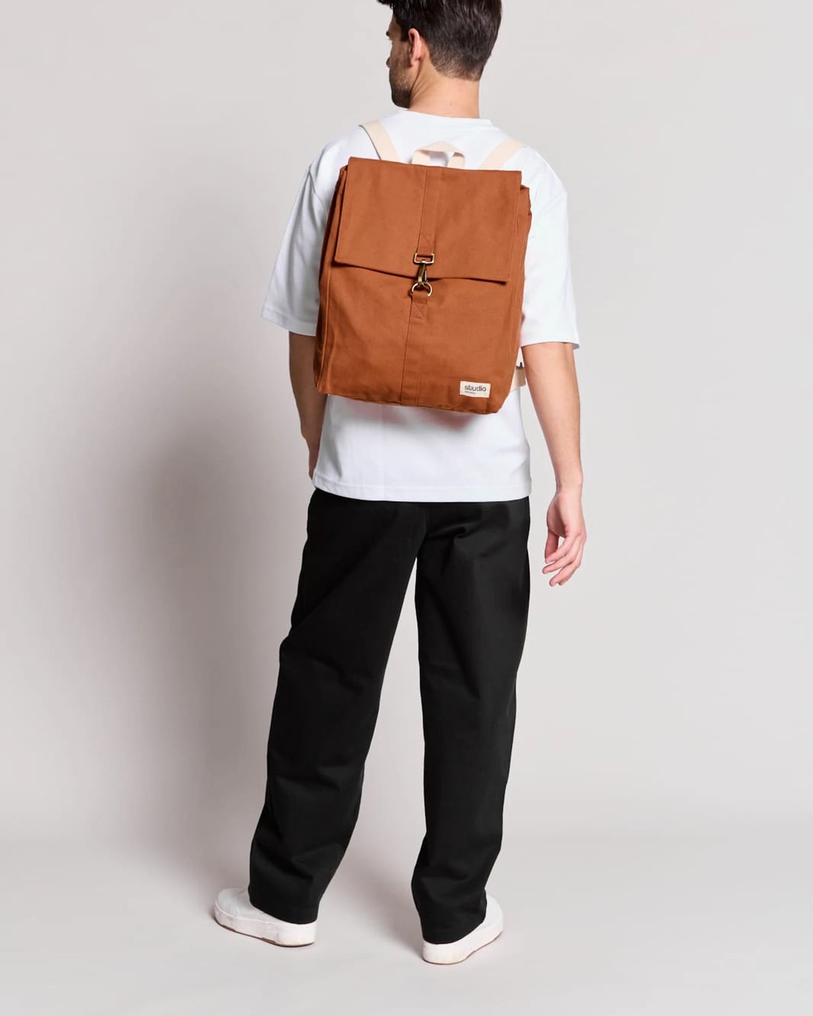 Zaino in cotone biologico Hindbag Oscar da personalizzare - 19