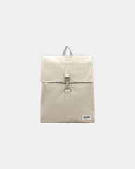 Zaino in cotone biologico Hindbag Oscar da personalizzare - Ecru