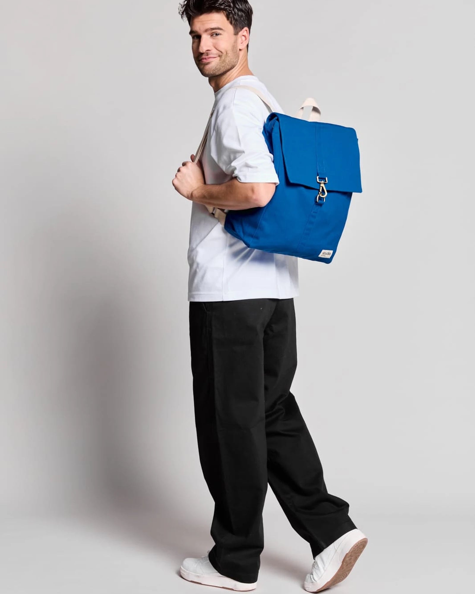 Zaino in cotone biologico Hindbag Oscar da personalizzare - 10