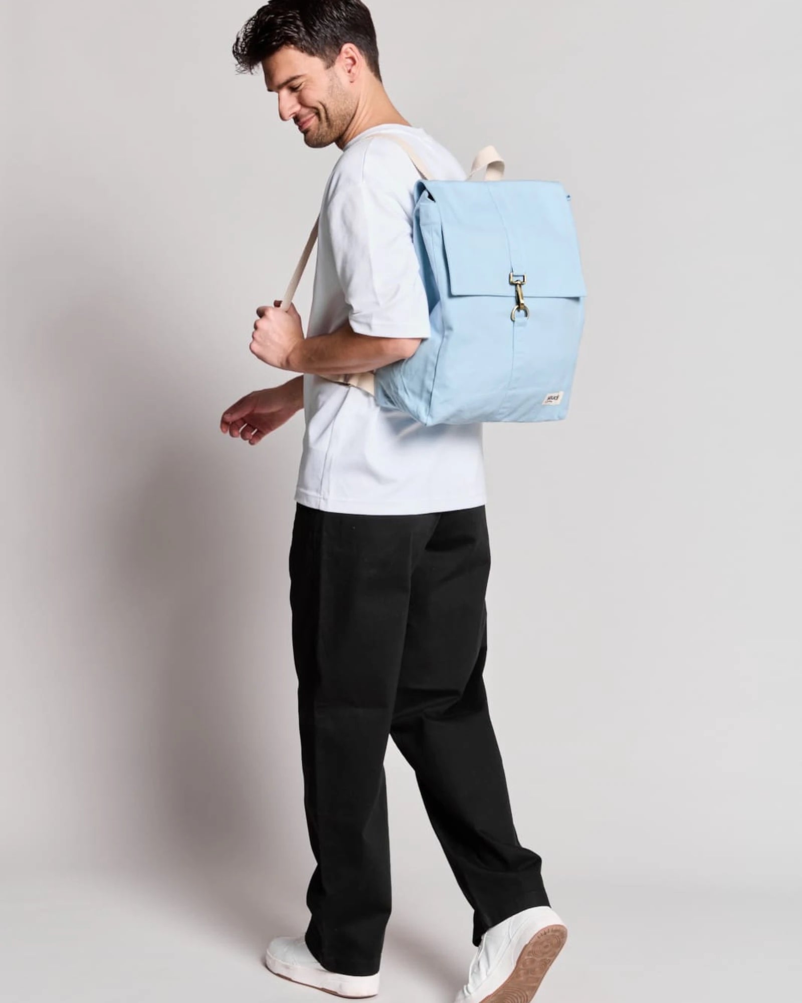 Zaino in cotone biologico Hindbag Oscar da personalizzare - 12