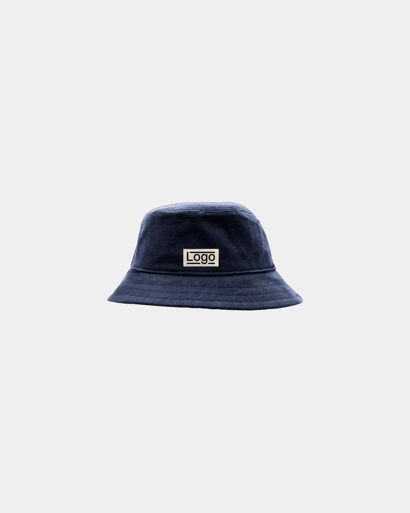 Cappello da pescatore Bob Robin cotone bio GOTS Hindbag da personalizzare - Navy