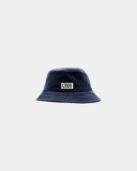 Cappello da pescatore Bob Robin cotone bio GOTS Hindbag da personalizzare - Navy