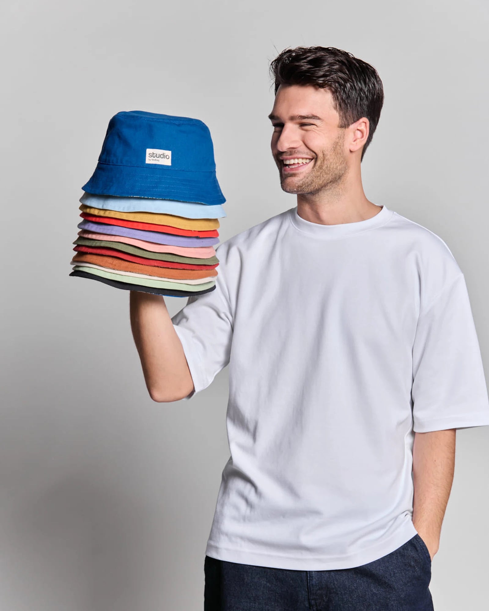 Cappello da pescatore Bob Robin cotone bio GOTS Hindbag da personalizzare - 46