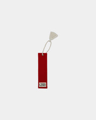 Segnalibro in cotone bio Hindbag Alex da personalizzare - Brick Red