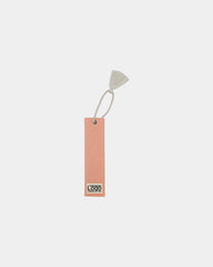 Segnalibro in cotone bio Hindbag Alex da personalizzare - Salmon