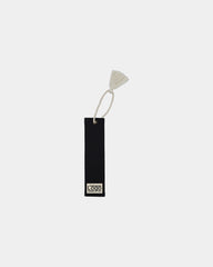 Segnalibro in cotone bio Hindbag Alex da personalizzare - Black