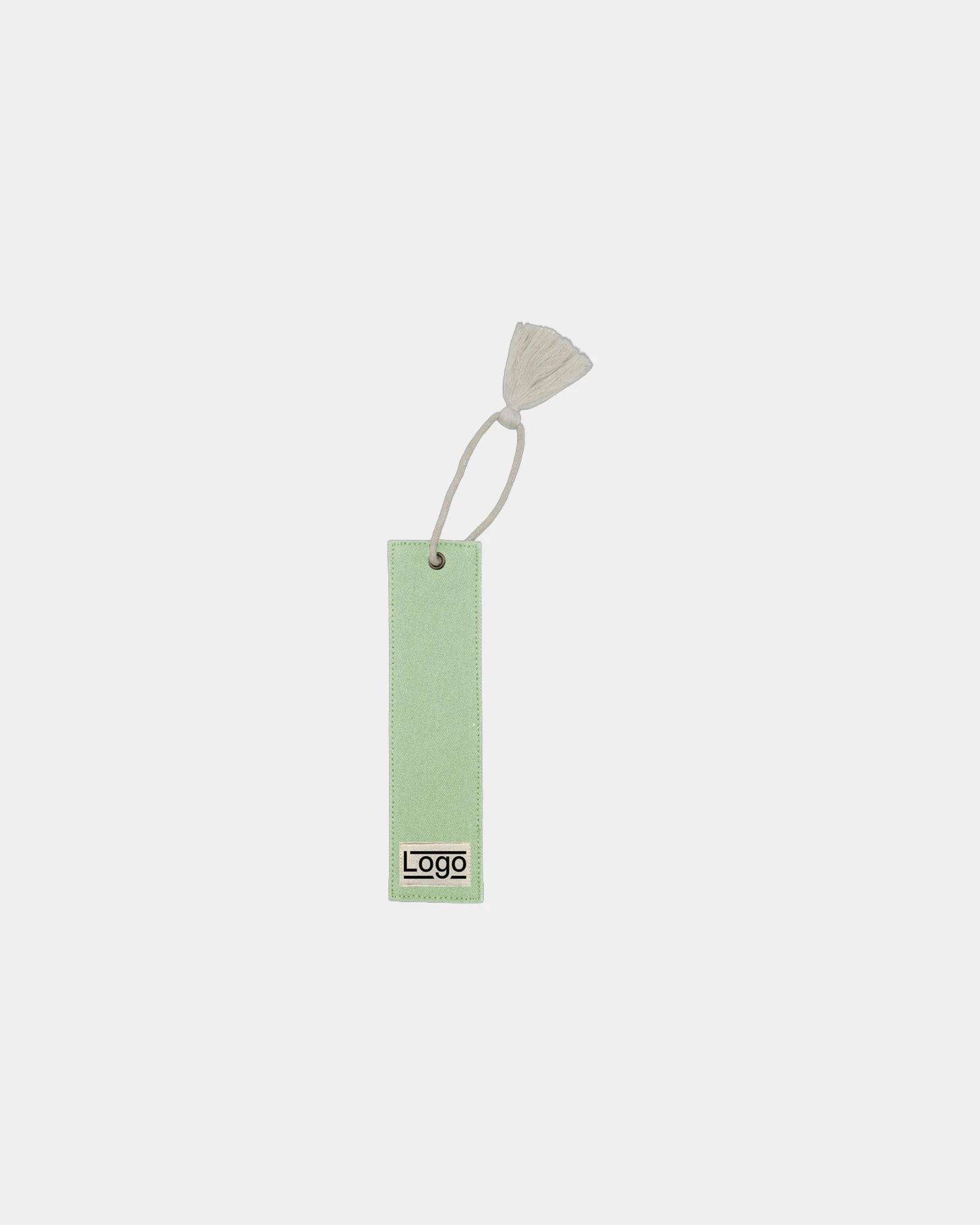 Segnalibro in cotone bio Hindbag Alex da personalizzare - Mint