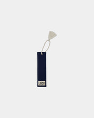 Segnalibro in cotone bio Hindbag Alex da personalizzare - Navy