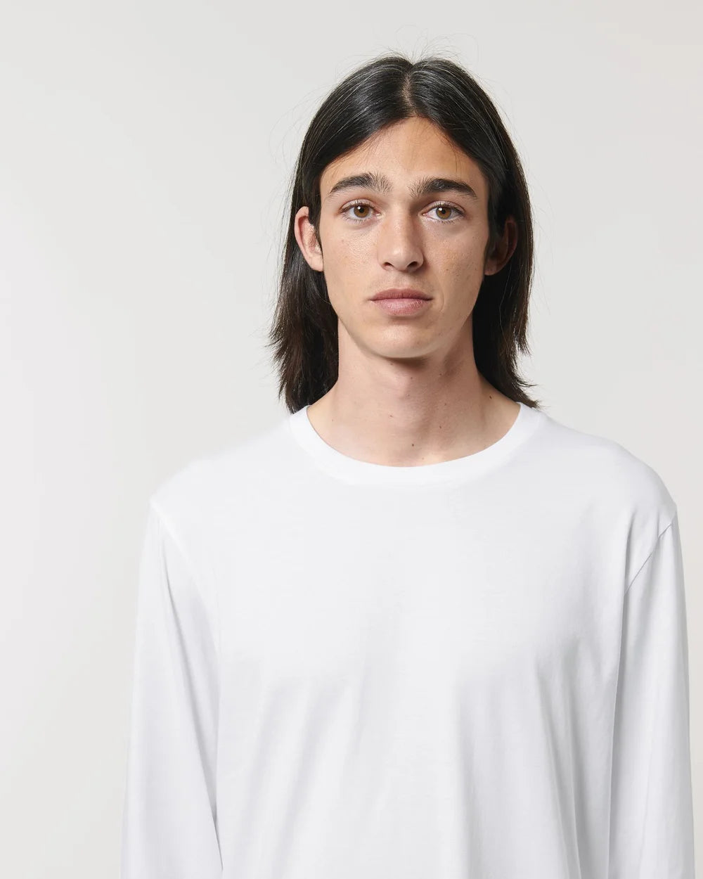 T-shirt maniche lunghe ecosostenibile da personalizzare - 1