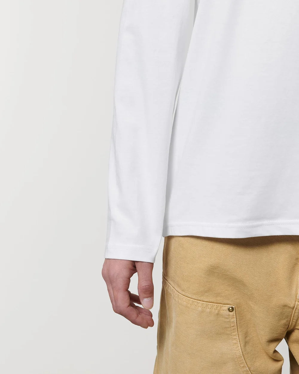 T-shirt maniche lunghe ecosostenibile da personalizzare - 5