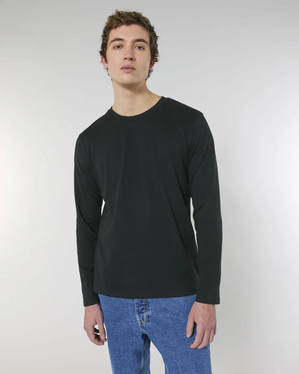 T-shirt maniche lunghe ecosostenibile da personalizzare