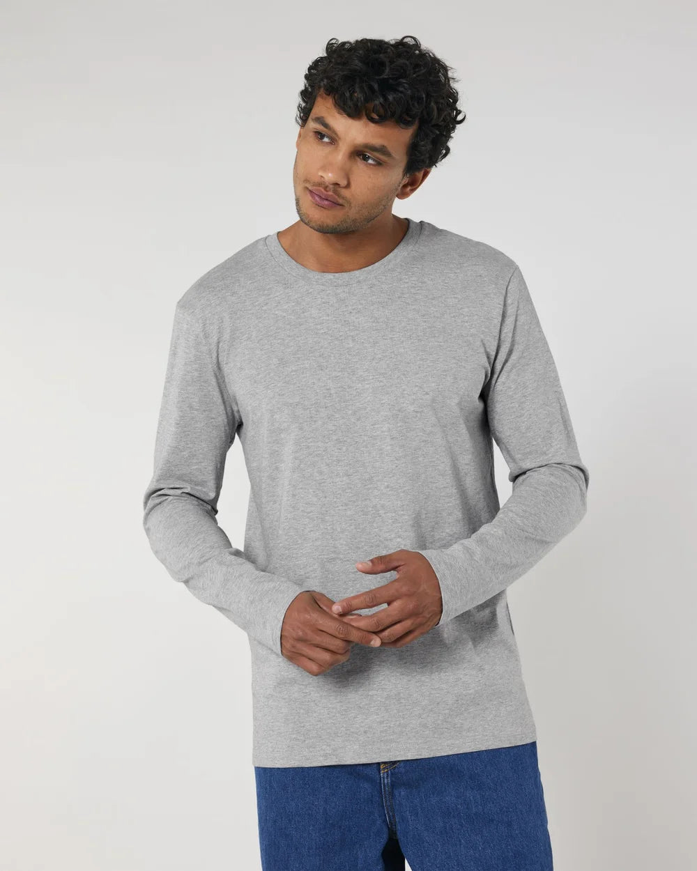 T-shirt maniche lunghe ecosostenibile da personalizzare - 17