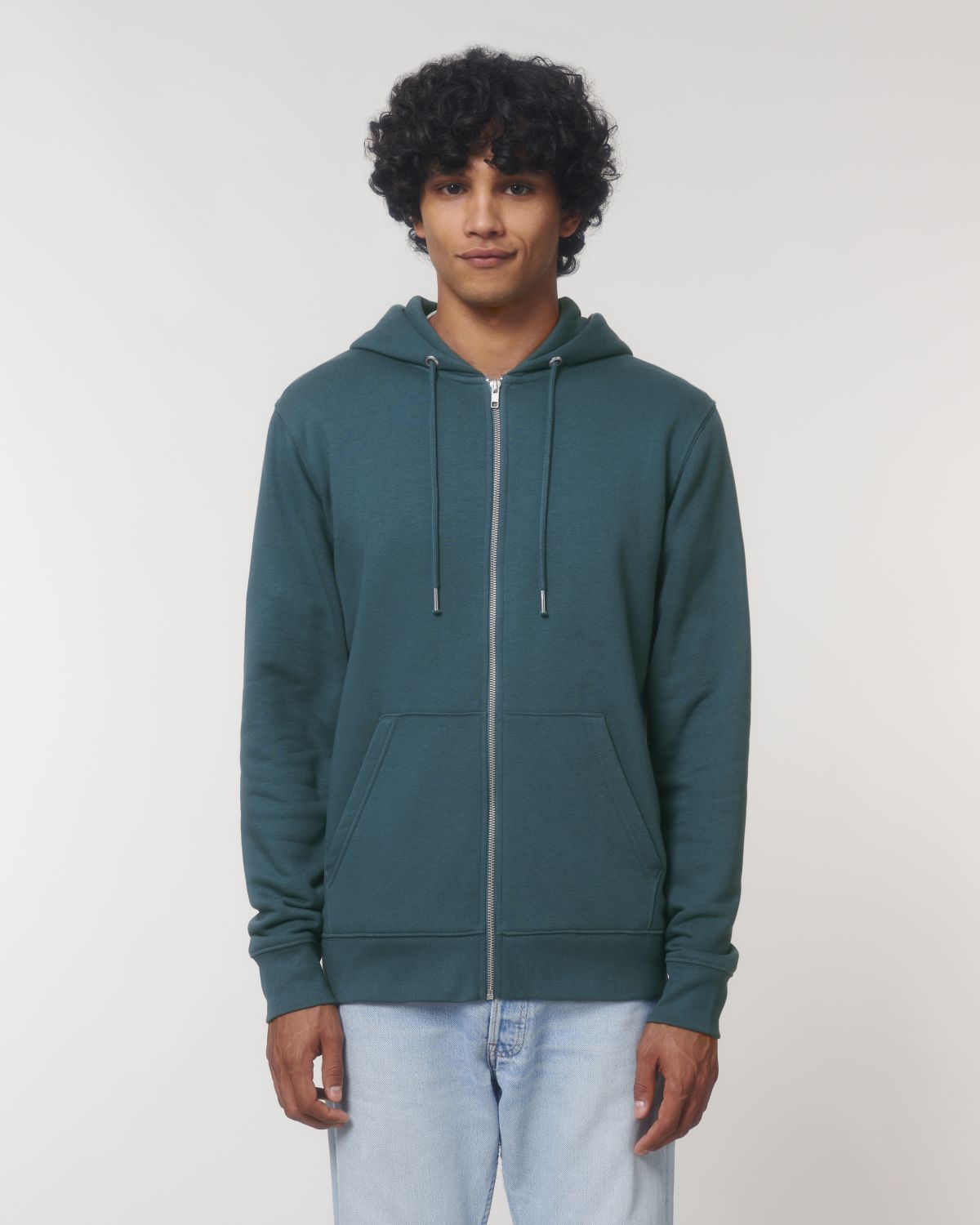 Felpa spessa con cappuccio e zip unisex personalizzabile - 5