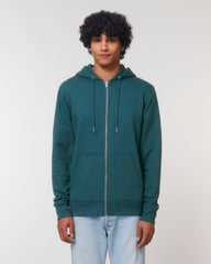Felpa spessa con cappuccio e zip unisex personalizzabile - 5