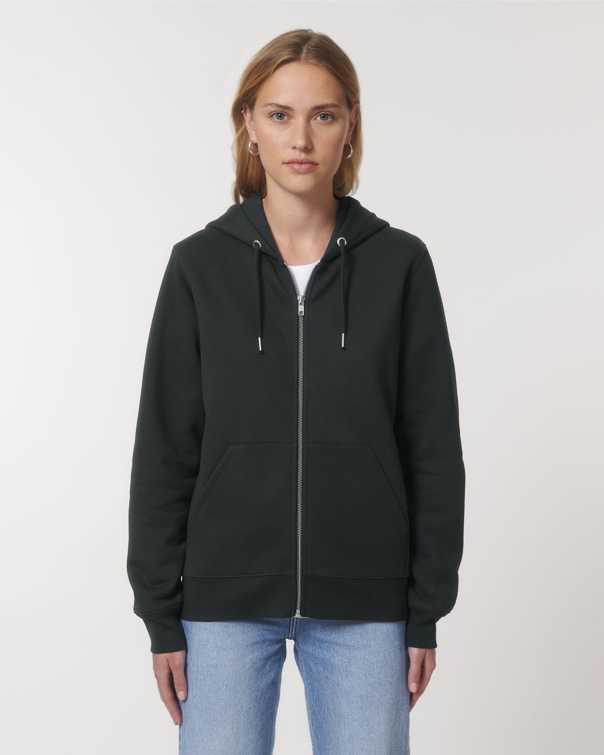 Felpa spessa con cappuccio e zip unisex personalizzabile - 6