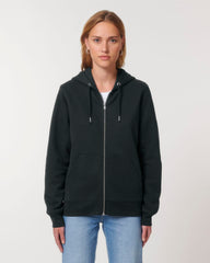 Felpa spessa con cappuccio e zip unisex personalizzabile - 6