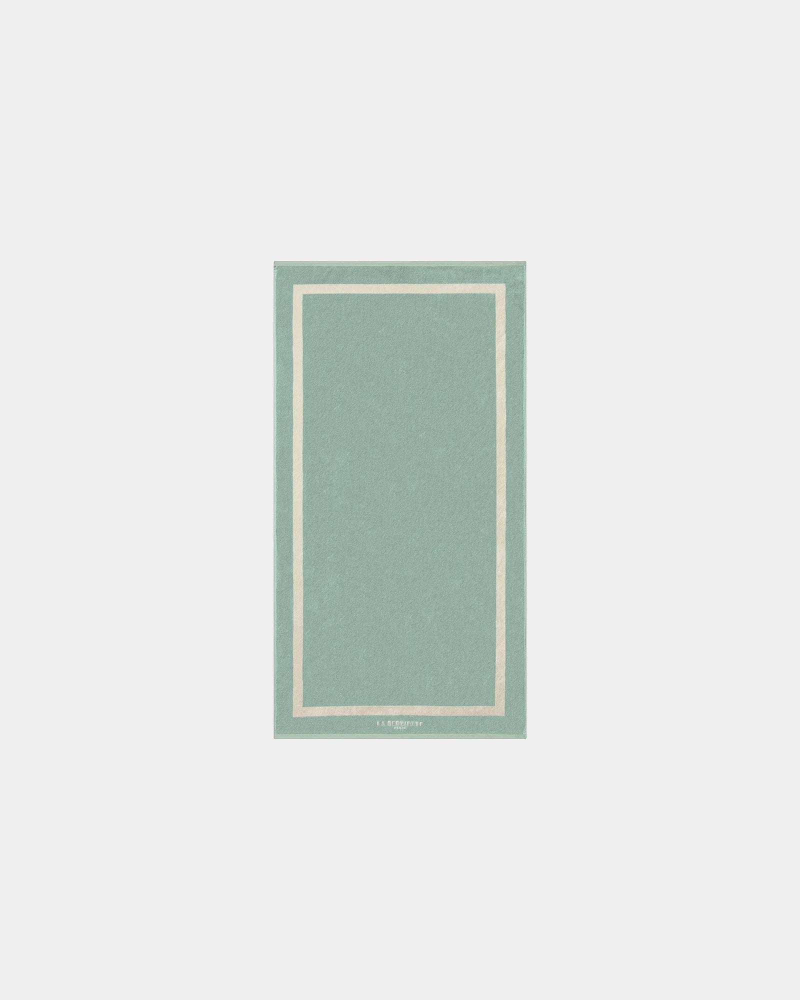 Asciugamano cotone 90x170 da personalizzare - Verde Acqua