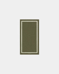 Asciugamano cotone 90x170 da personalizzare - Verde Oliva