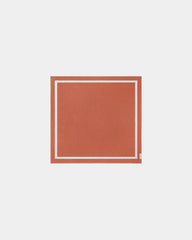 Asciugamano da spiaggia 170x170 da personalizzare - Ruggine / Crema