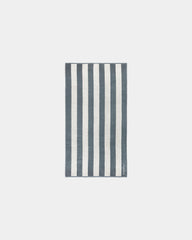 Asciugamano La Serviette Riviera 90x170 da personalizzare - Grigio / Crema