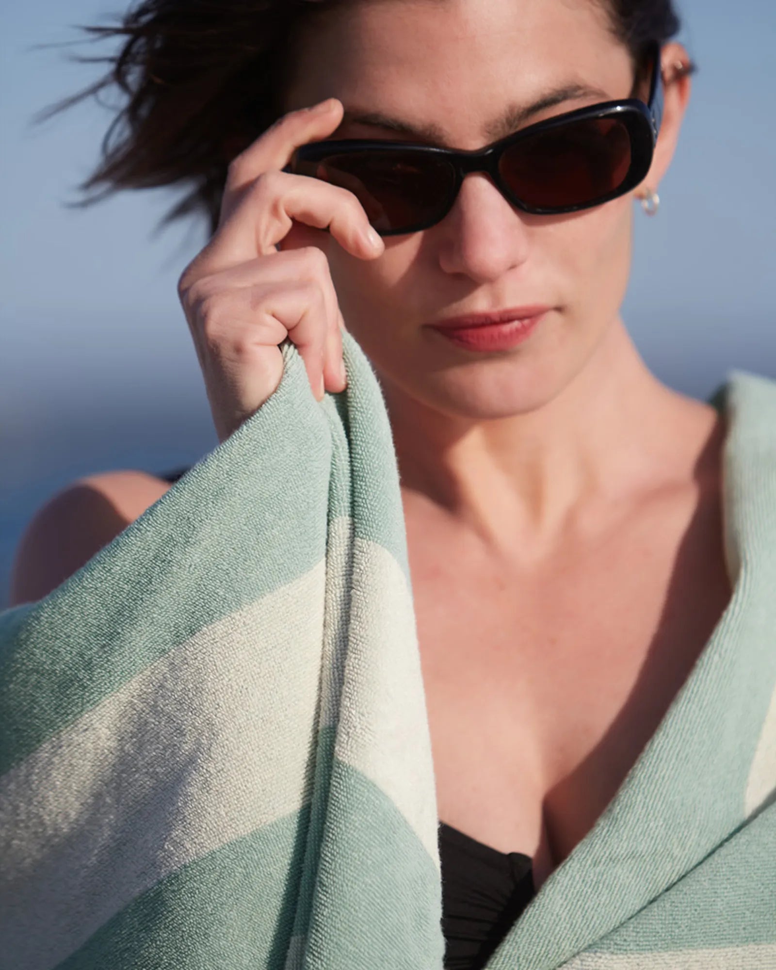 Asciugamano La Serviette Riviera 90x170 da personalizzare - 34