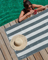 Asciugamano La Serviette Riviera 90x170 da personalizzare - 2