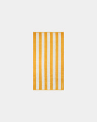 Asciugamano La Serviette Riviera 90x170 da personalizzare - Giallo Oro / Crema
