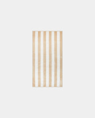 Asciugamano La Serviette Riviera 90x170 da personalizzare - Sabbia / Crema