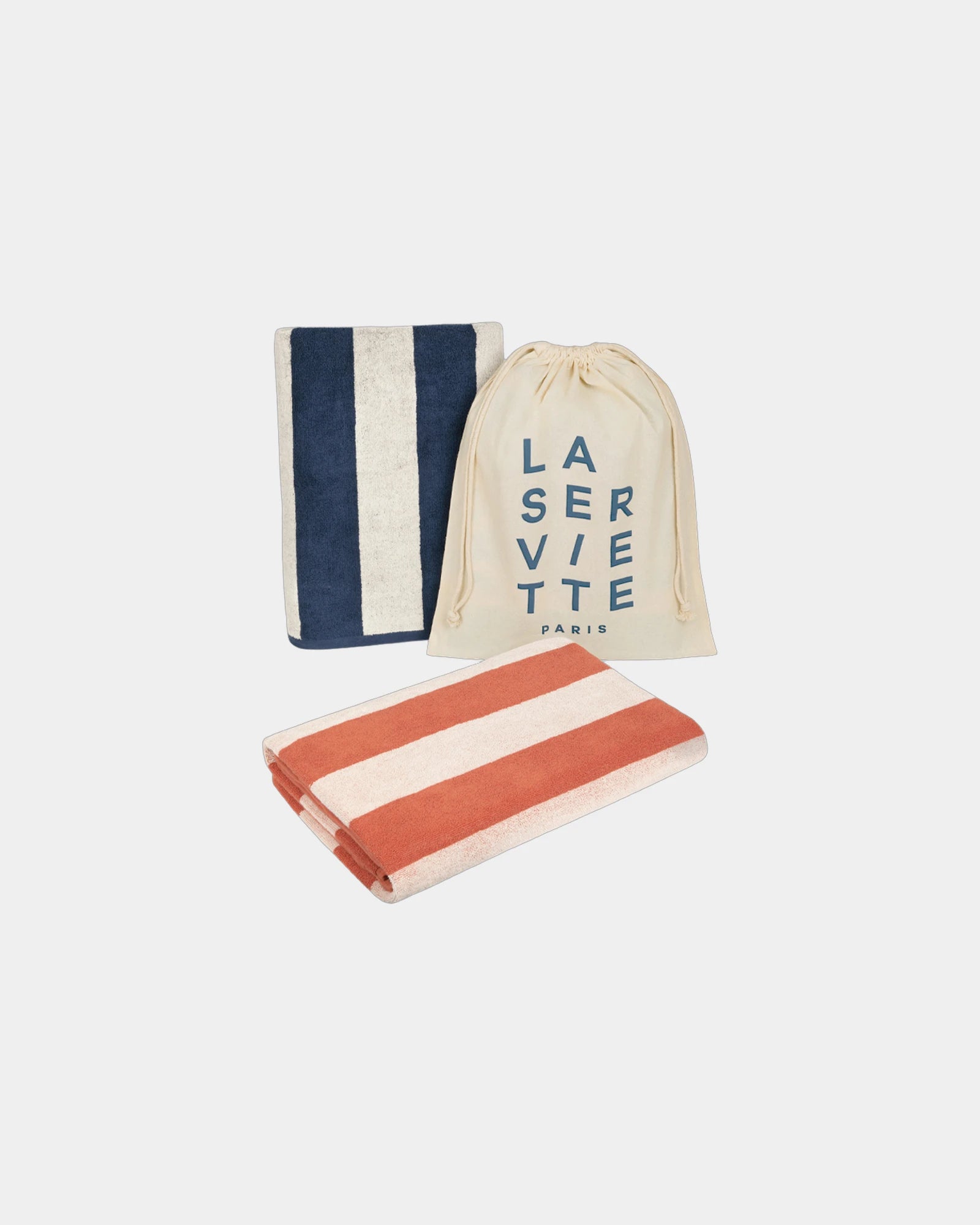 Asciugamano La Serviette Riviera 90x170 da personalizzare - 10