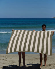Asciugamano da spiaggia La Serviette Riviera 170x170 da personalizzare - 30