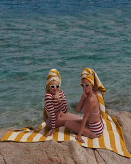 Asciugamano da spiaggia La Serviette Riviera 170x170 da personalizzare - 19