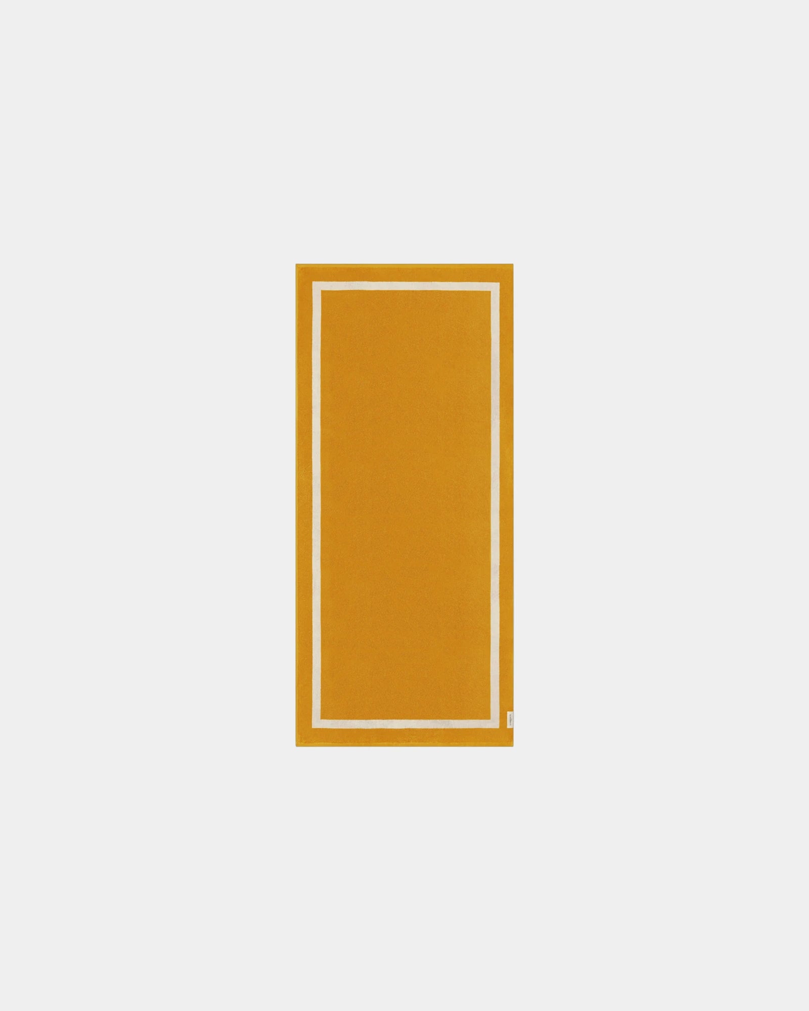 Asciugamano da spiaggia 90x200 da personalizzare - Giallo Oro