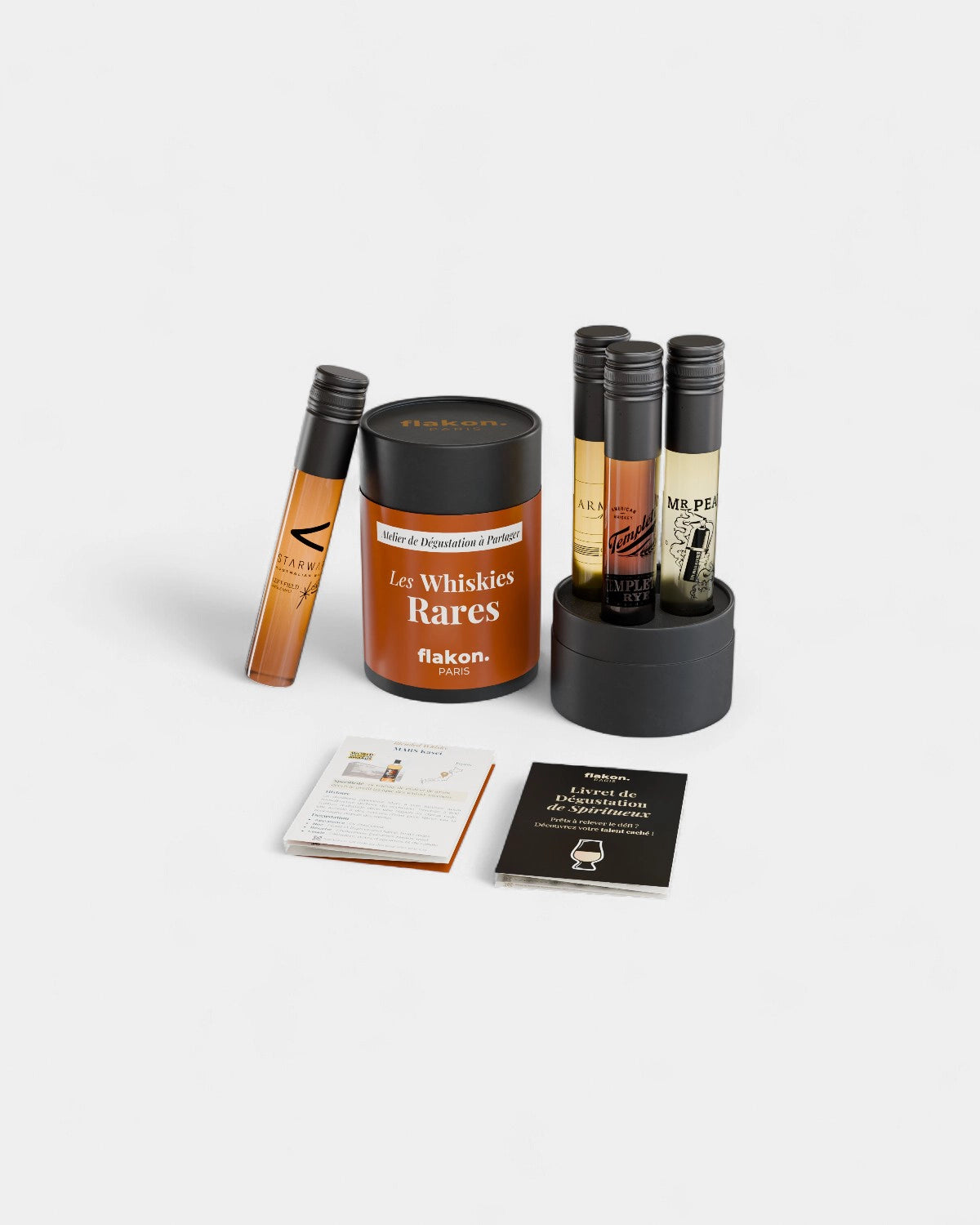 Cofanetto degustazione 4 flaconi di distillati da personalizzare - 9