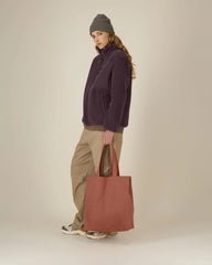 Shopper cotone riciclato Stanley/Stella da personalizzare - marrone heritage