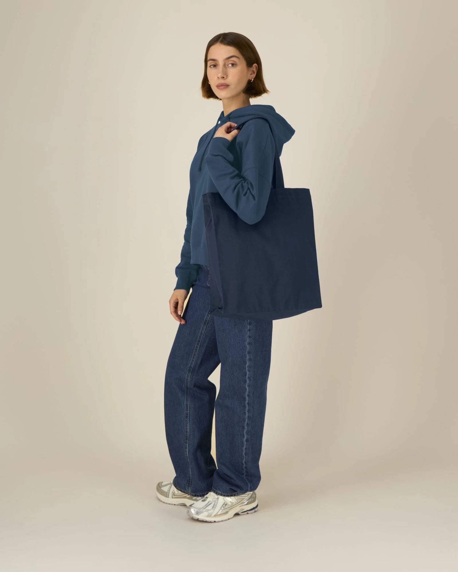 Shopper cotone riciclato Stanley/Stella da personalizzare - Blu Navy
