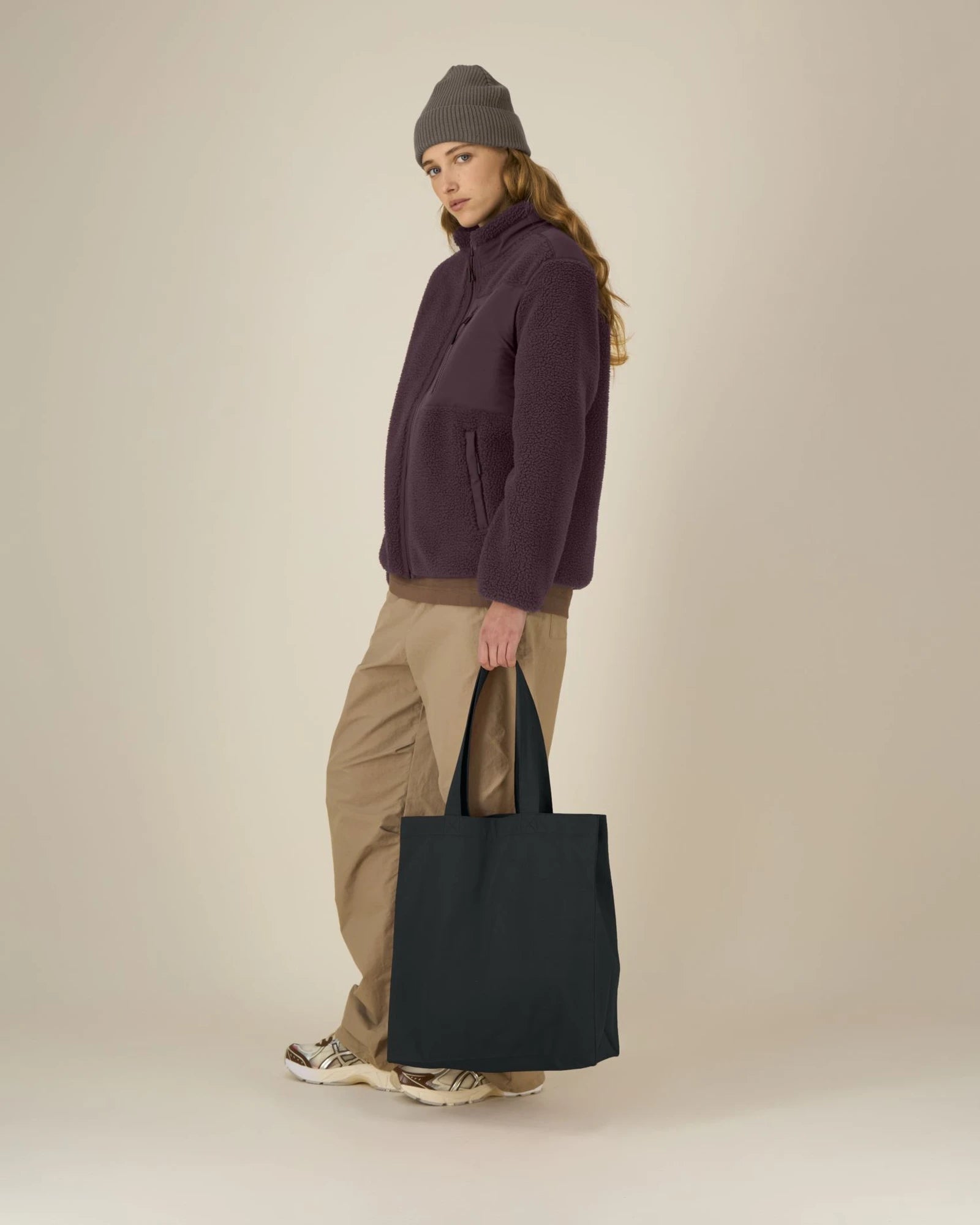 Shopper cotone riciclato Stanley/Stella da personalizzare - Nero