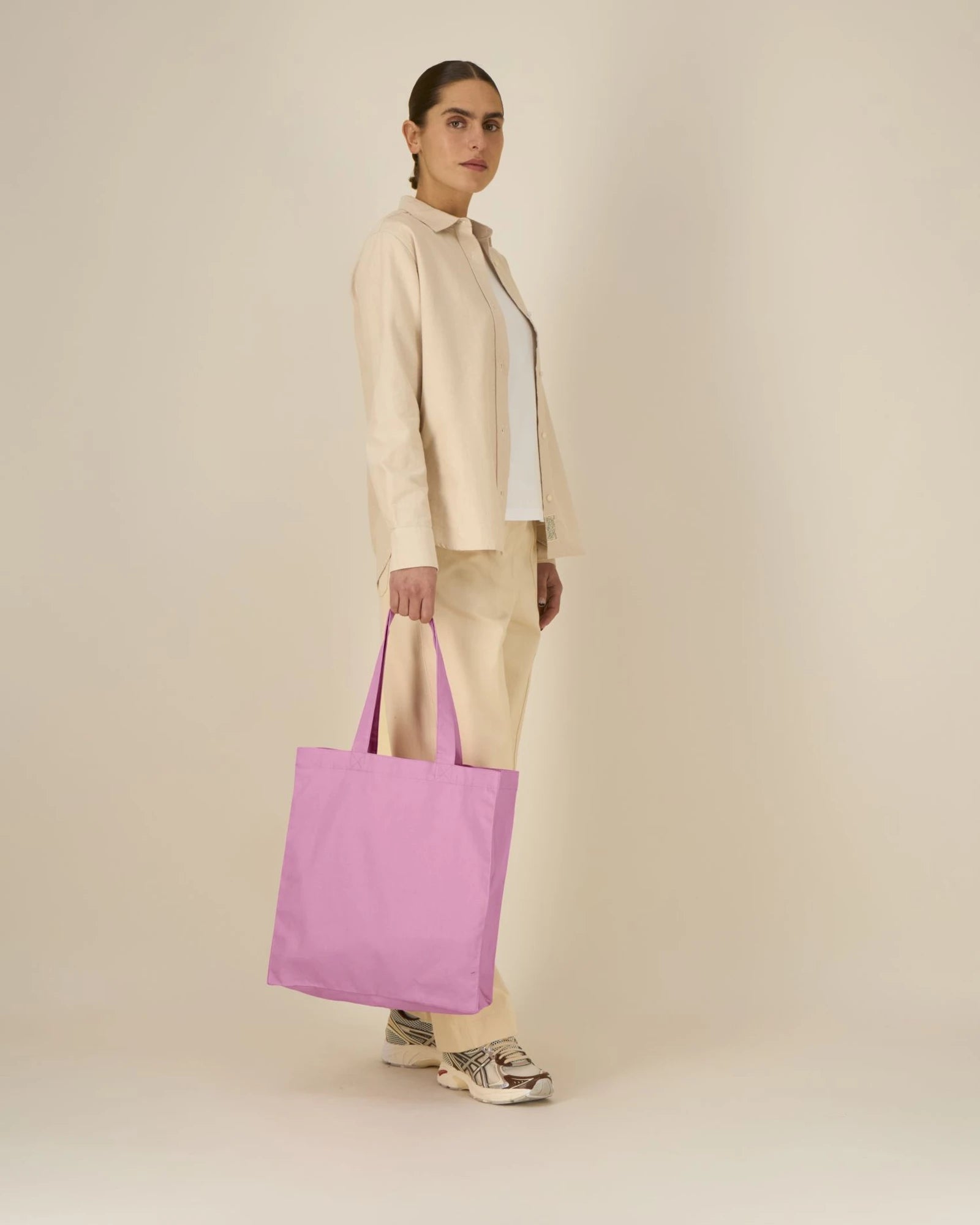 Shopper cotone riciclato Stanley/Stella da personalizzare - Bubble Pink