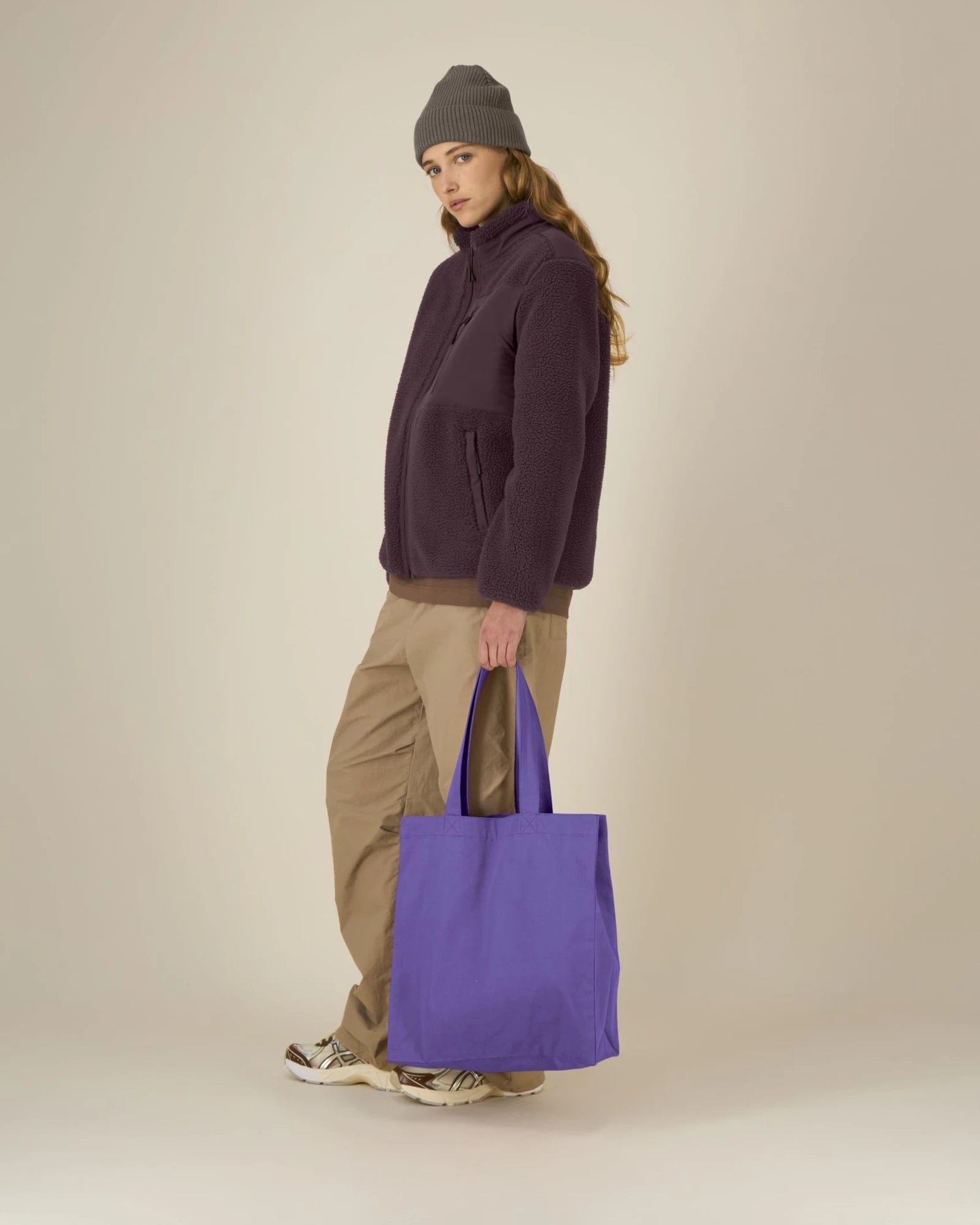 Shopper cotone riciclato Stanley/Stella da personalizzare - Purple Love