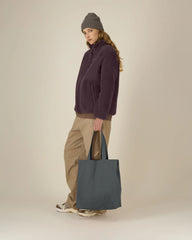 Shopper cotone riciclato Stanley/Stella da personalizzare - Antracite