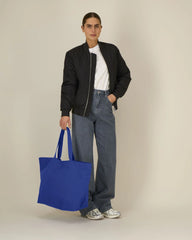 Shopper cotone riciclato Stanley/Stella da personalizzare - blu worker