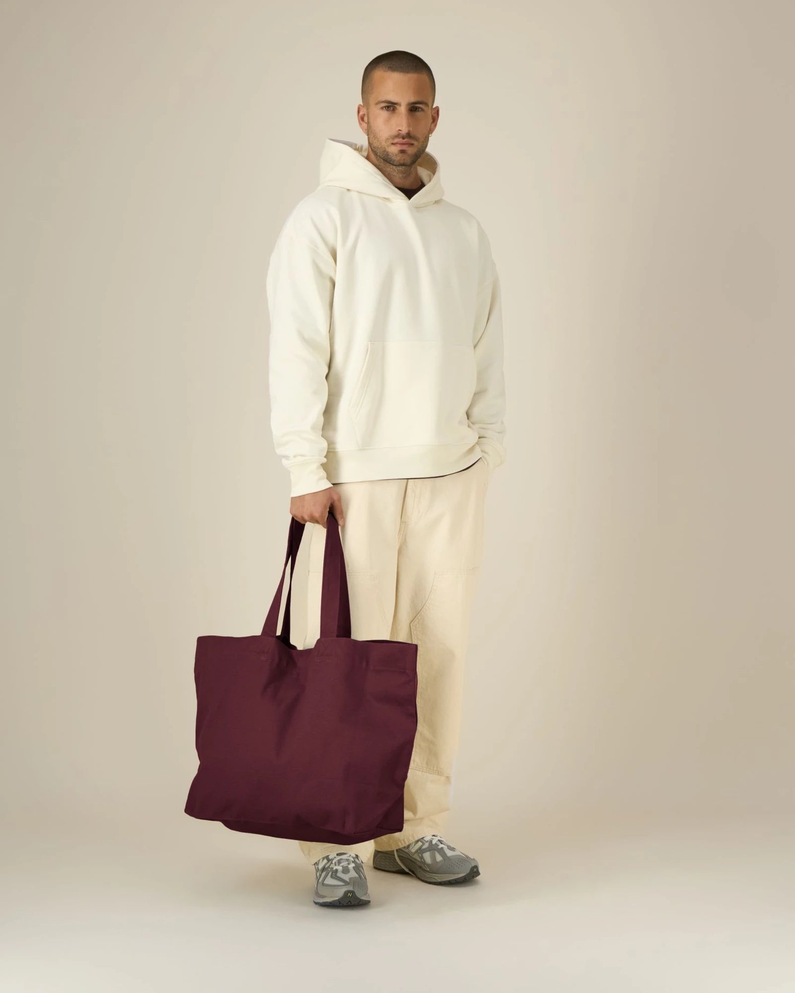 Shopper cotone riciclato Stanley/Stella da personalizzare - Bordeaux