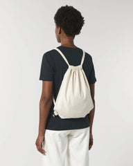 Sacca sportiva Stanley/Stella cotone riciclato da personalizzare - Naturale