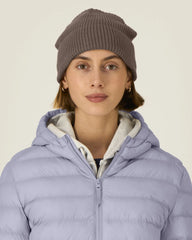 Berretto cotone bio Stanley/Stella da personalizzare - Marrone moka