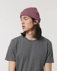 Berretto cotone bio Stanley/Stella da personalizzare - Rosa hibiscus