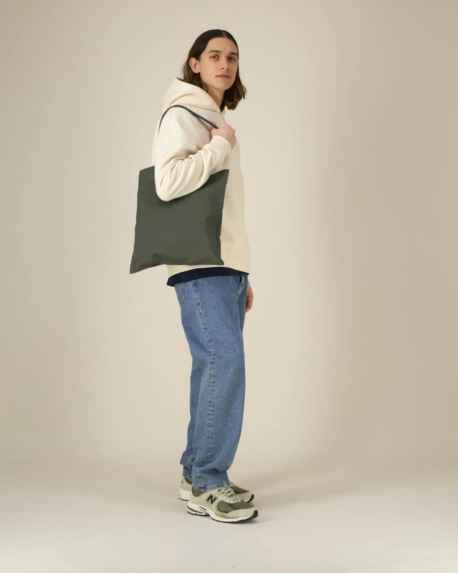 Shopper cotone bio Stanley/Stella Light da personalizzare - Kaki