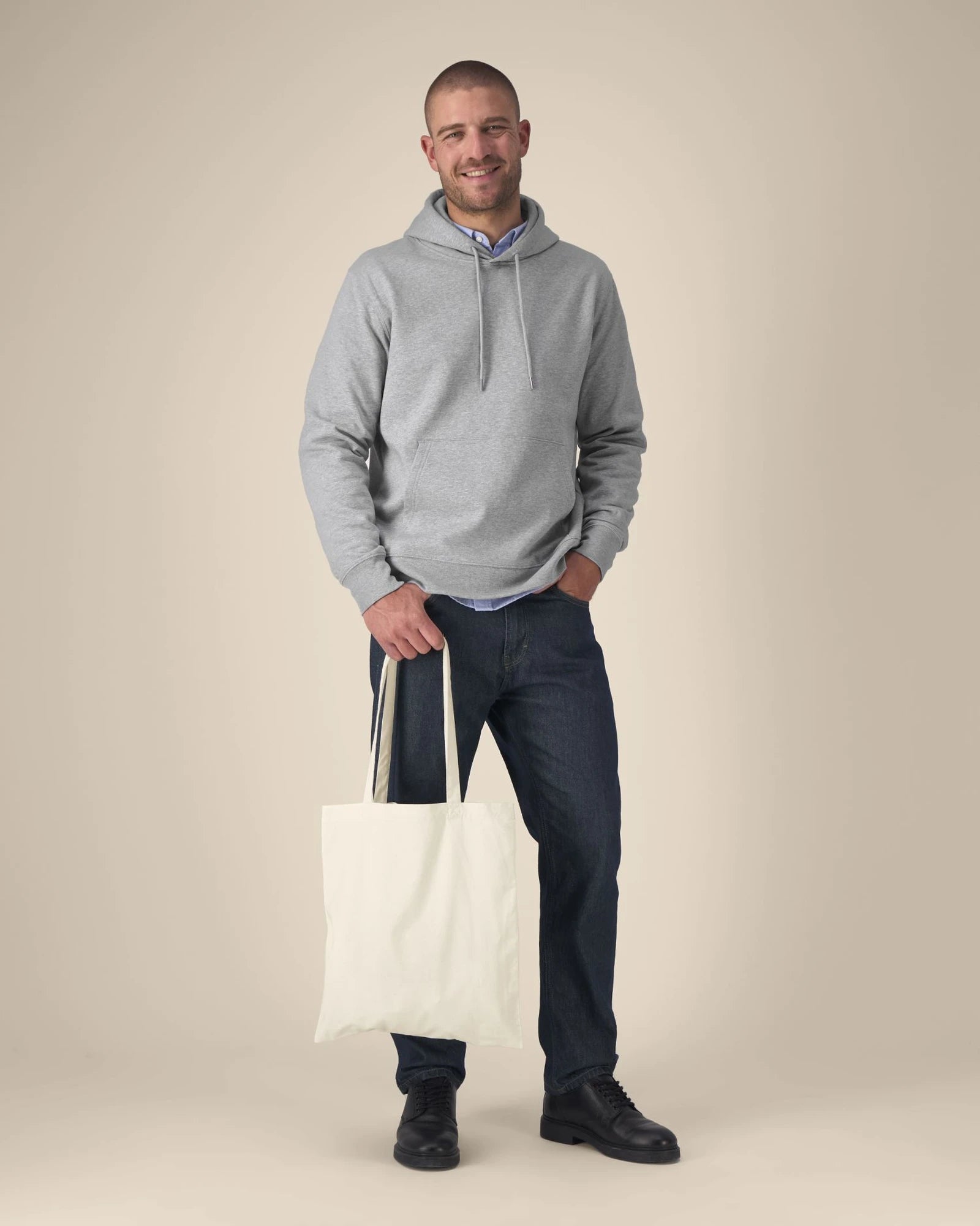 Shopper cotone bio Stanley/Stella Light da personalizzare - grezzo naturale