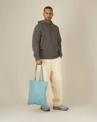 Shopper cotone bio Stanley/Stella Light da personalizzare - Monstera verde petrolio