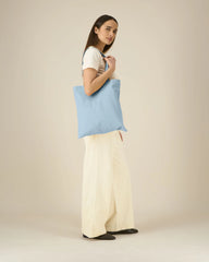 Shopper cotone bio Stanley/Stella Light da personalizzare - Azzurro